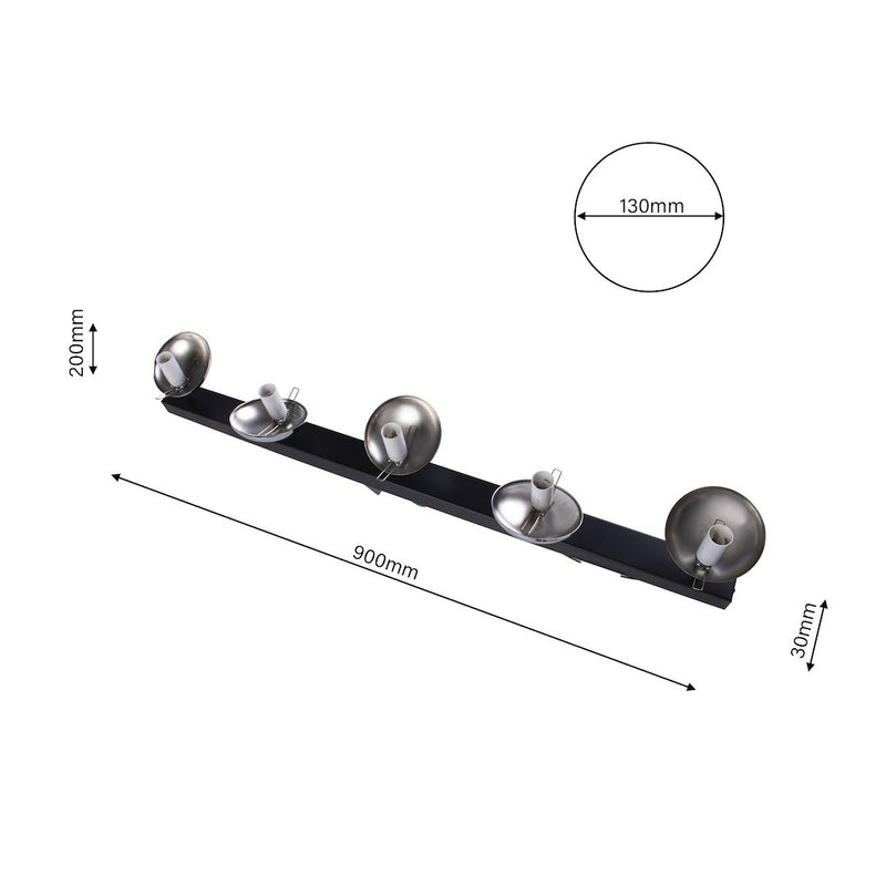 Milagro Sphere ceiling lamp E14 H 20cm