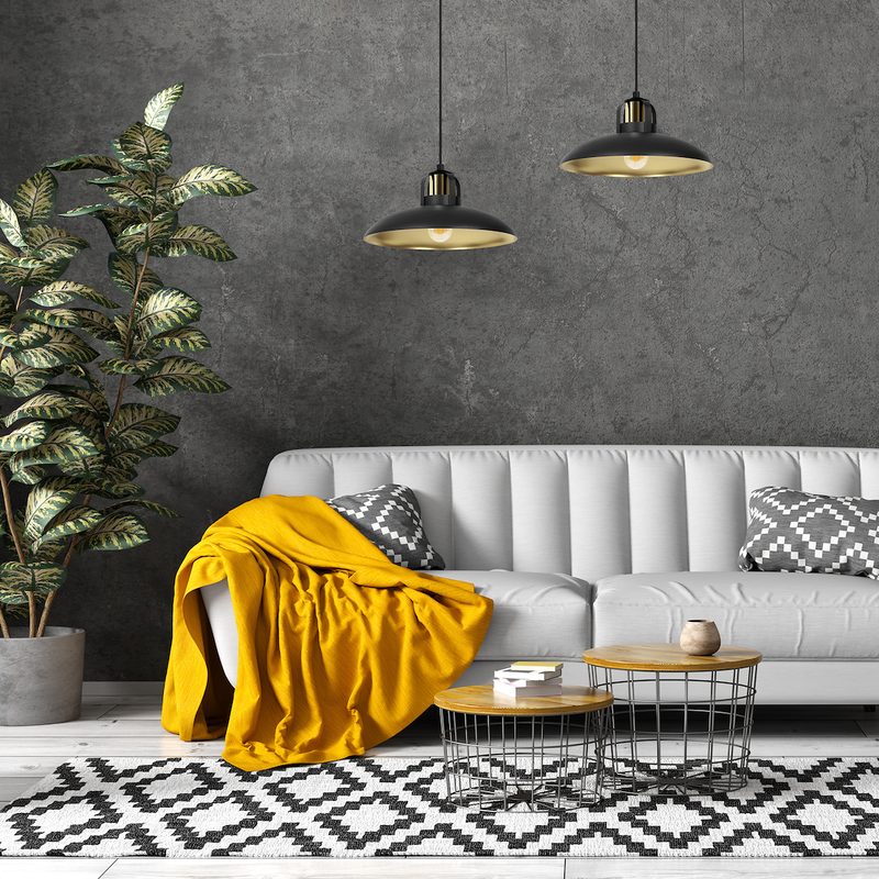 Milagro Felix 2L linear suspension pendant lamp E27