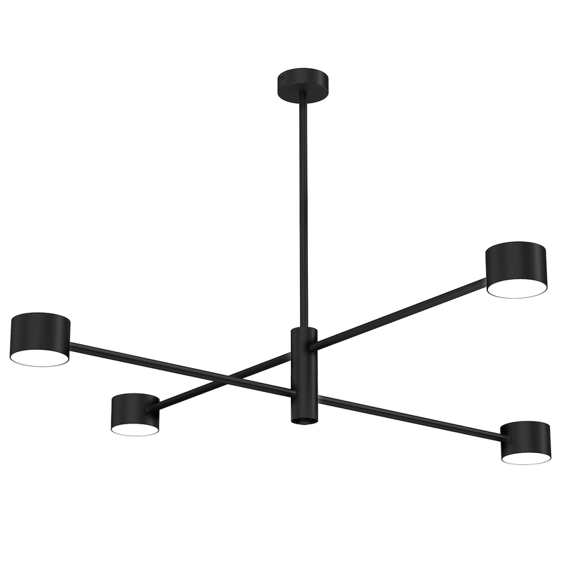 Milagro Dori Cross 4L ceiling lamp G53 H 58cm
