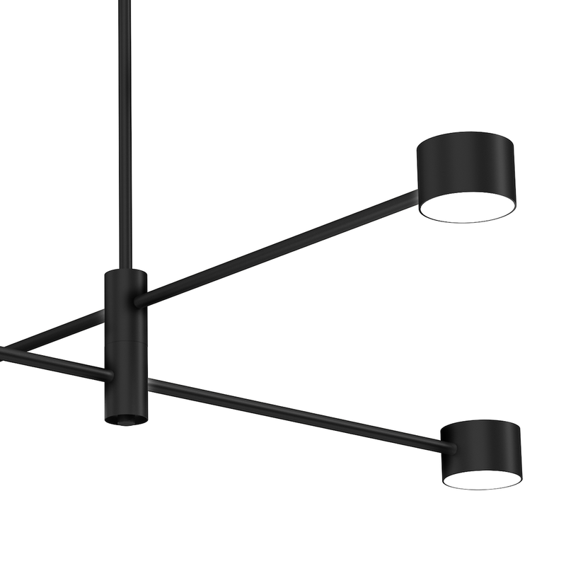 Milagro Dori Cross 4L ceiling lamp G53 H 58cm