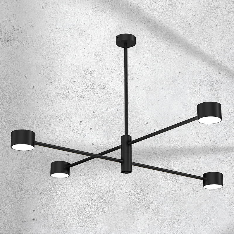 Milagro Dori Cross 4L ceiling lamp G53 H 58cm
