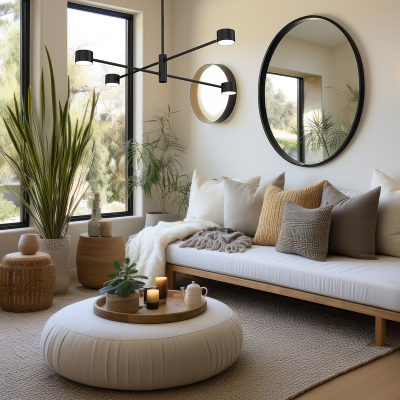 Milagro Dori Cross 4L ceiling lamp G53 H 58cm