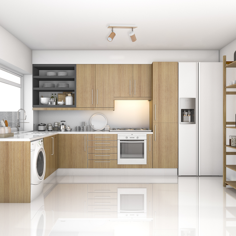 Milagro Baron ceiling lamp GU10 H 18cm