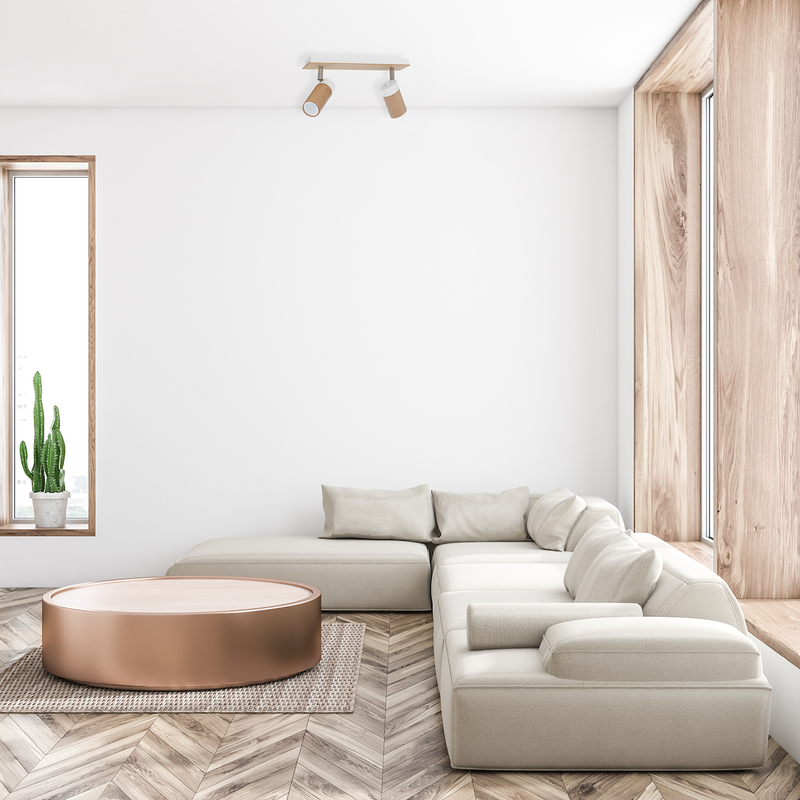 Milagro Baron ceiling lamp GU10 H 18cm