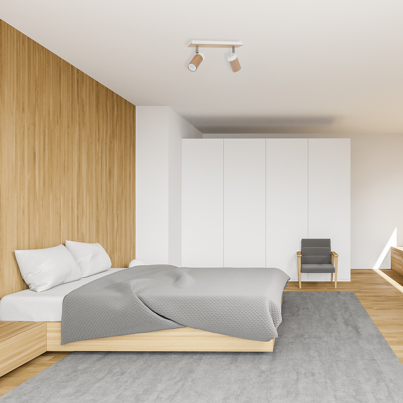 Milagro Baron ceiling lamp GU10 H 18cm