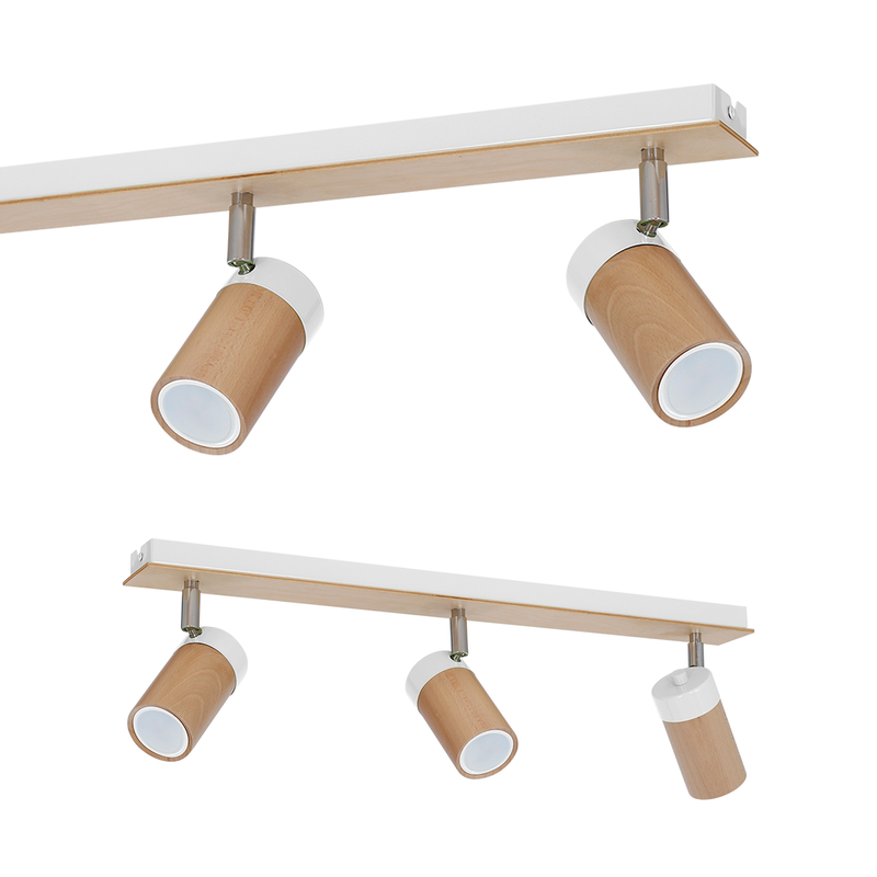 Milagro Baron ceiling lamp GU10 H 18cm