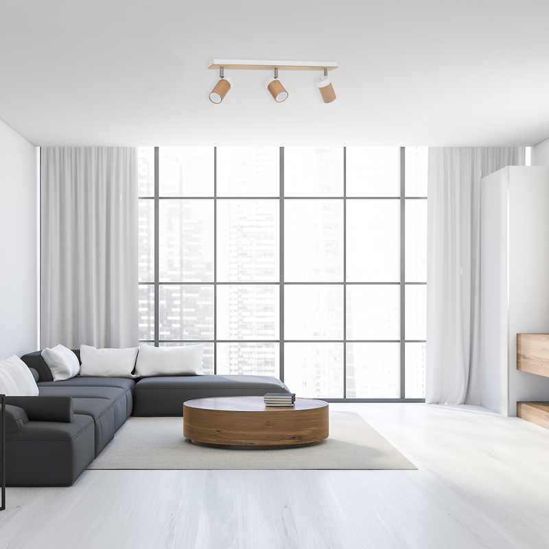 Milagro Baron ceiling lamp GU10 H 18cm