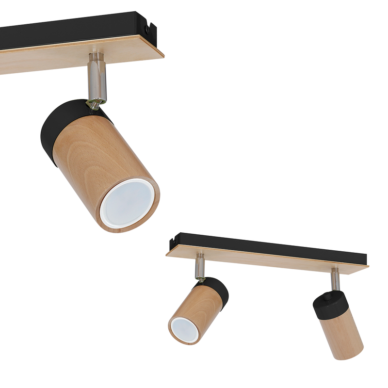 Milagro Baron ceiling lamp GU10 H 18cm