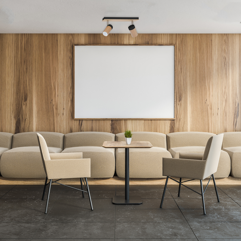 Milagro Baron ceiling lamp GU10 H 18cm