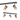 Milagro Baron ceiling lamp GU10 H 18cm
