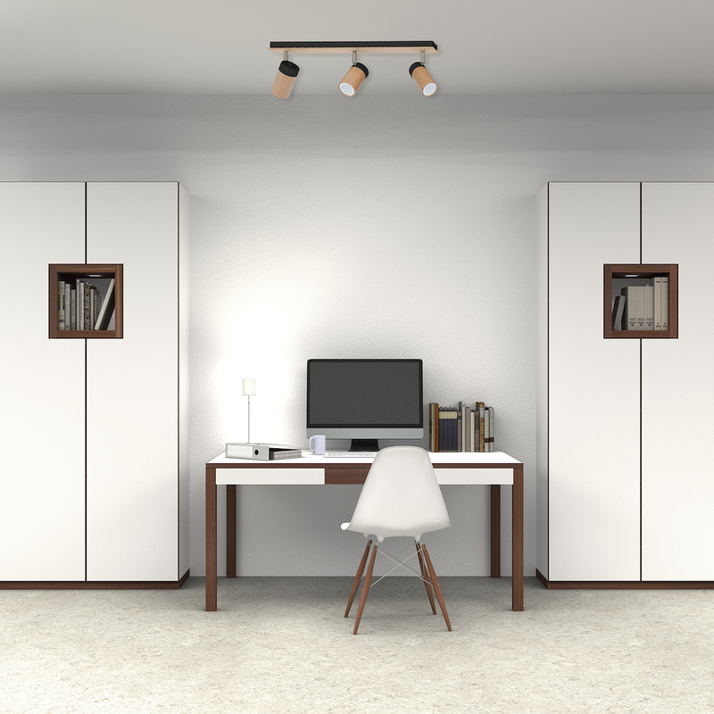 Milagro Baron ceiling lamp GU10 H 18cm