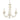 Chandelier Elstead Lighting (MN3-IV-GOLD) Minster steel E14 3L