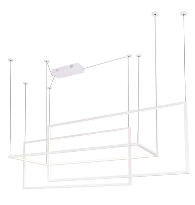 Maxlight Geometric 3L linear suspension lamp LED