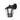 Outdoor wall lamp Intec CLOE aluminum LED