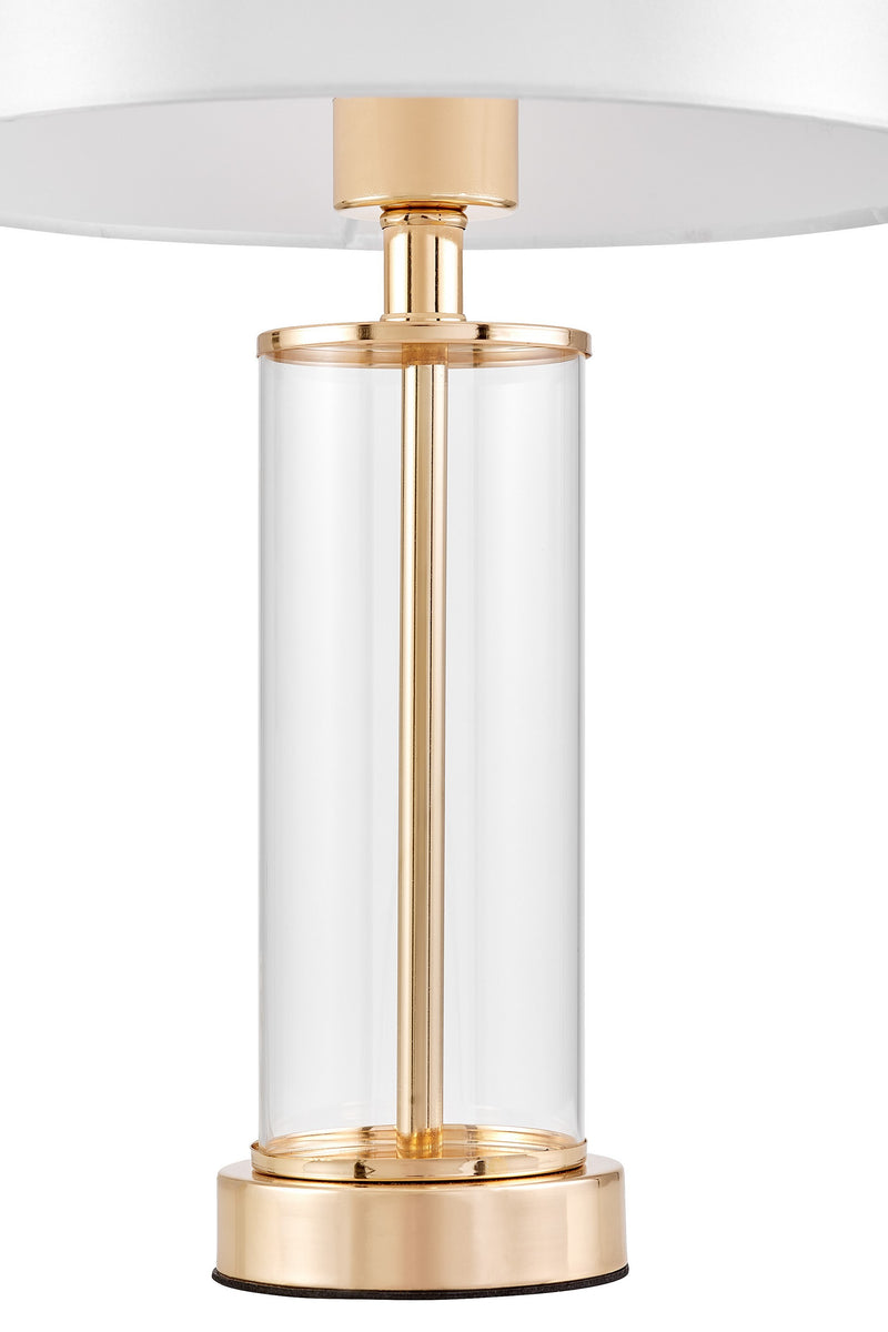 Lumina Deco Leona 1L table lamp E27, D 28cm