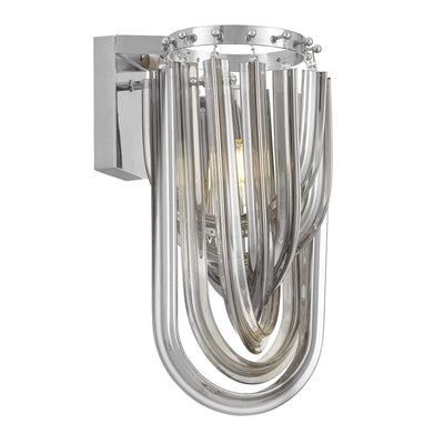 Lumina Deco Boscone 1L wall sconce lamp E14, H 38cm