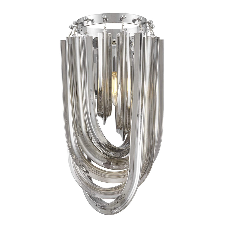 Lumina Deco Boscone 1L wall sconce lamp E14, H 38cm