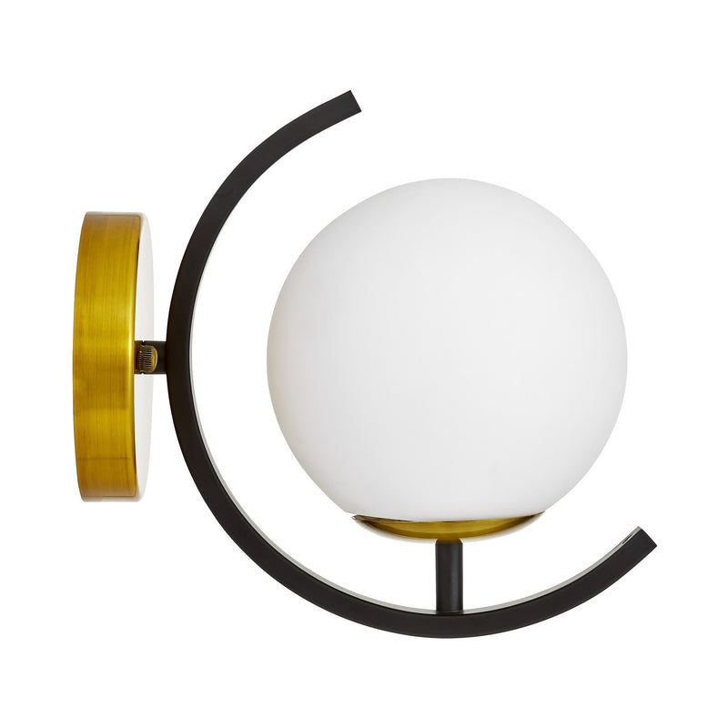 Lumina Deco Donzano 1L wall sconce lamp E27, H 25cm