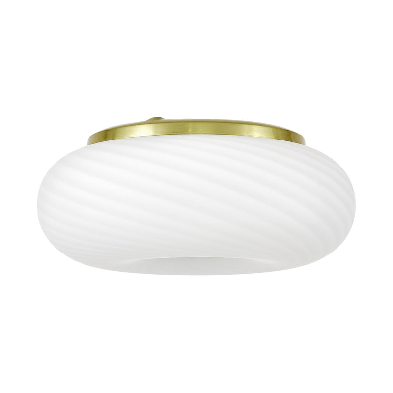 Lumina Deco Monarte 2L flush mount ceiling lamp E27, D 28cm