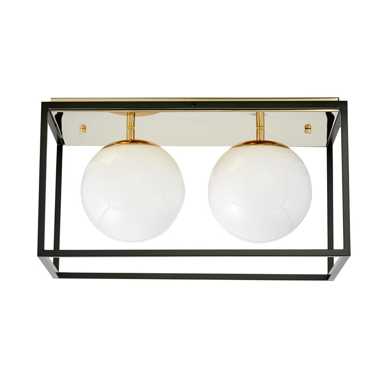 Lumina Deco Maldini 2L ceiling lamp E27, H 24cm