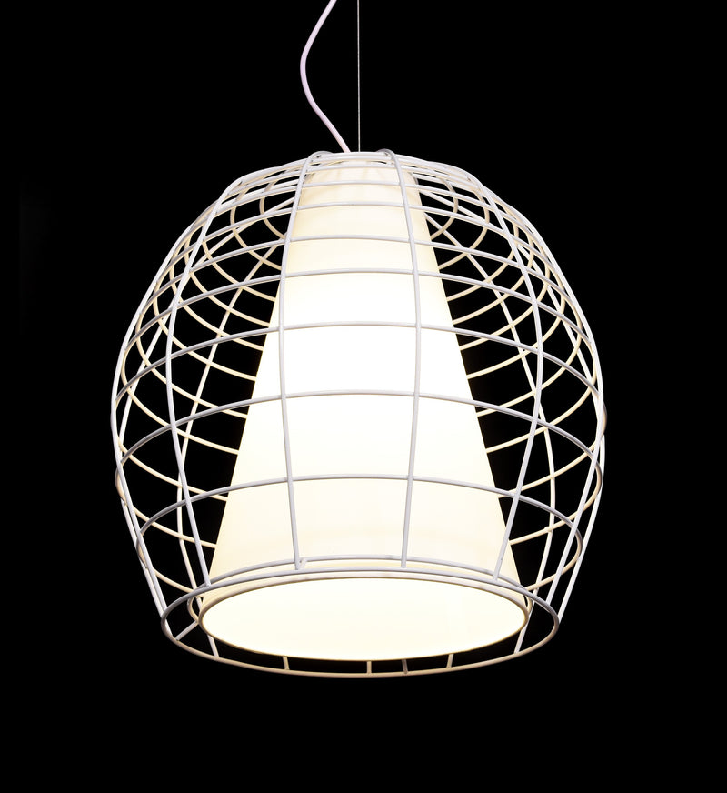 Lumina Deco Bolzano 1L pendant ceiling lamp E27, D 42cm