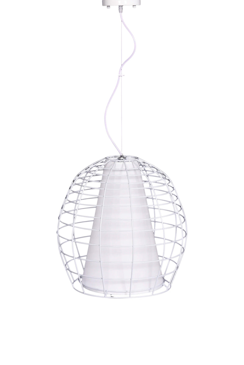 Lumina Deco Bolzano 1L pendant ceiling lamp E27, D 42cm