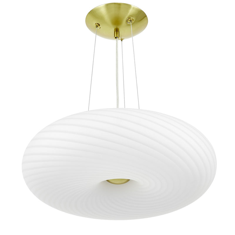 Lumina Deco Monarte 5L pendant ceiling lamp E27, D 48cm