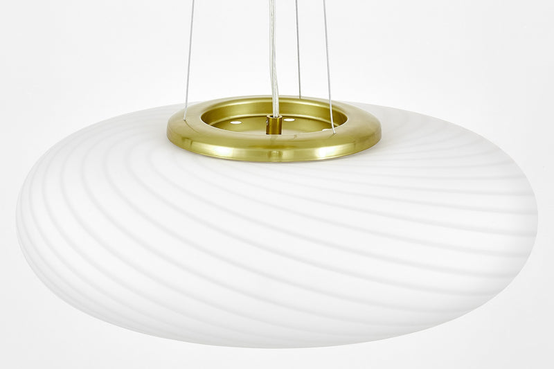 Lumina Deco Monarte 5L pendant ceiling lamp E27, D 48cm