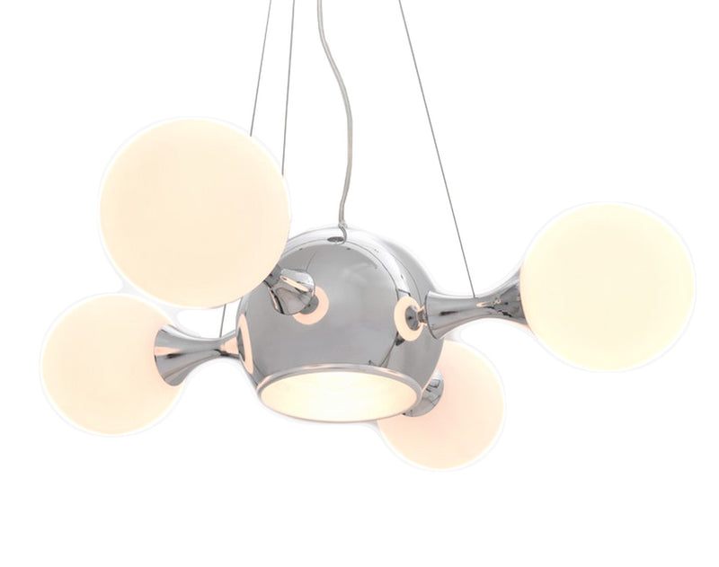 Lumina Deco Boategga 5L pendant ceiling lamp E27 / E14, D 60cm