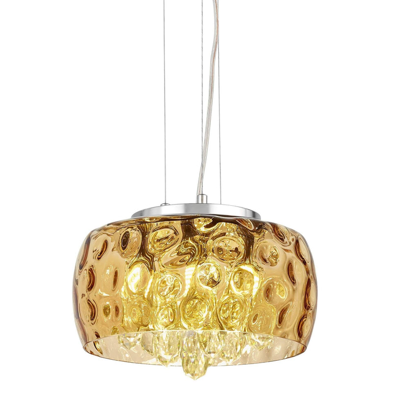 Lumina Deco Ruby 4L pendant ceiling lamp G9, D 30cm