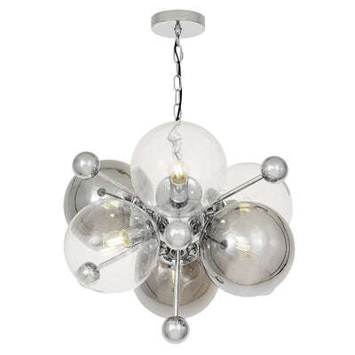 Lumina Deco Afrodis 6L pendant ceiling lamp E27, D 60cm