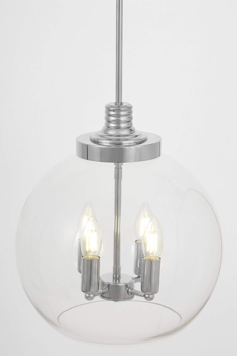 Lumina Deco Bellaria 4L pendant ceiling lamp E14, D 30cm