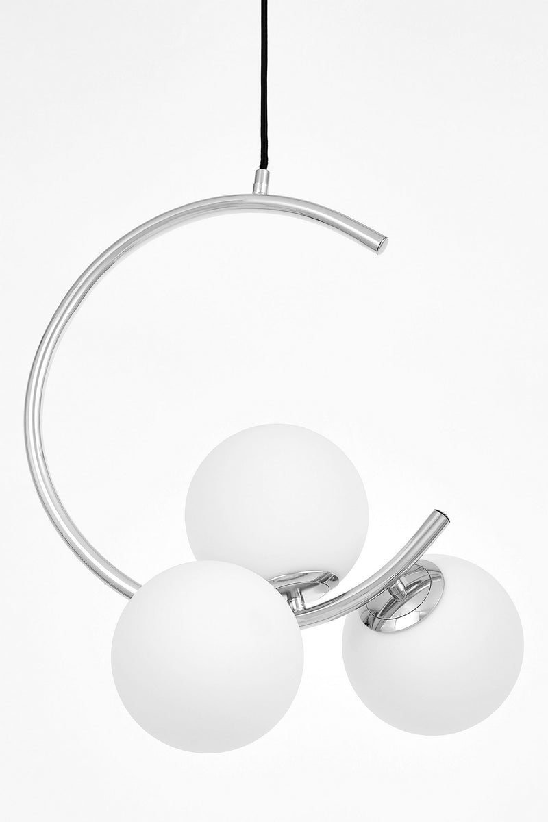 Lumina Deco Bonio 3L pendant ceiling lamp E27, H 48cm