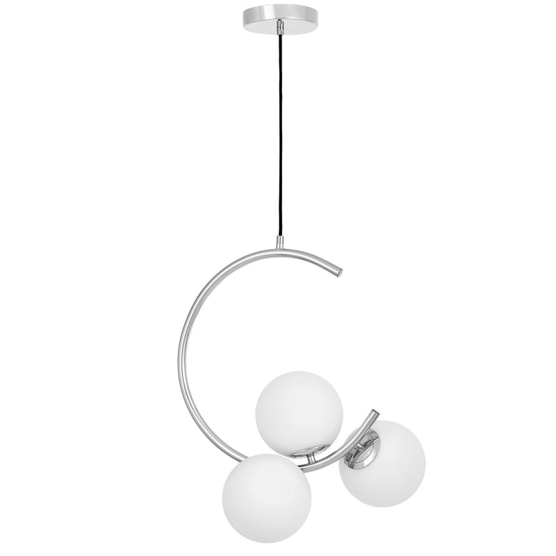 Lumina Deco Bonio 3L pendant ceiling lamp E27, H 48cm