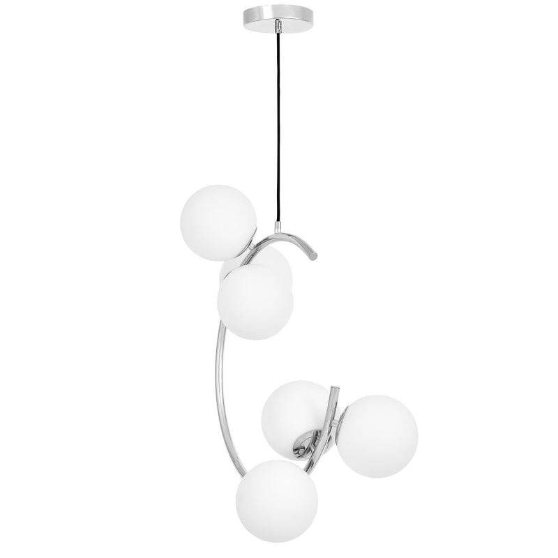 Lumina Deco Bonio 6L pendant ceiling lamp E27, H 58cm