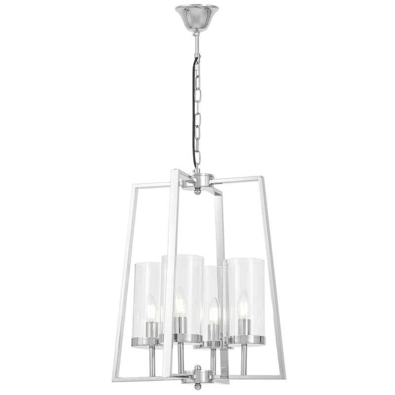 Lumina Deco Fedi 4L pendant ceiling lamp E14, H 52cm