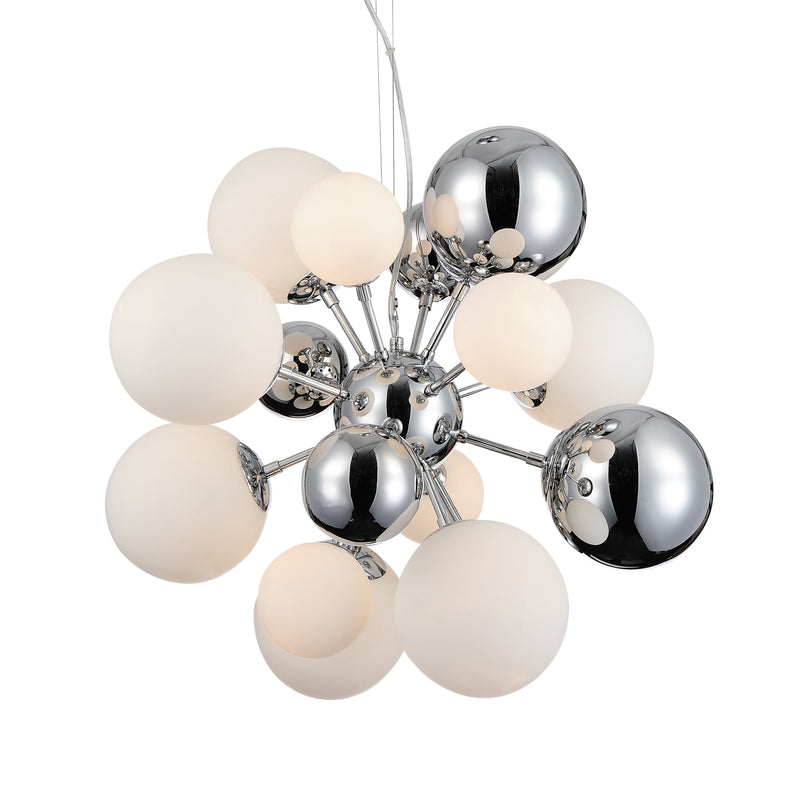 Lumina Deco Galaxids 10L chandelier E27 / G9, D 55cm