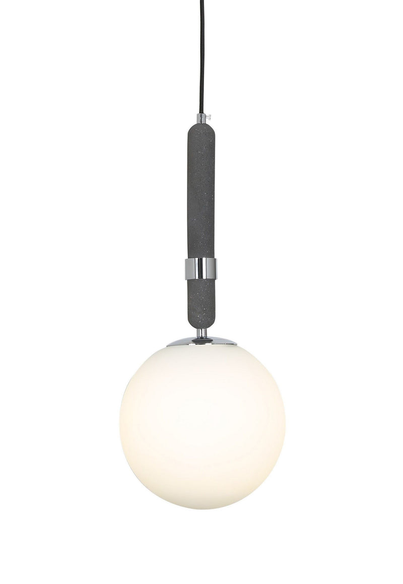 Lumina Deco Granino 1L pendant ceiling lamp E27, D 20cm