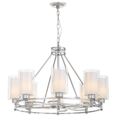 Lumina Deco Marietta 8L chandelier E27, D 75cm