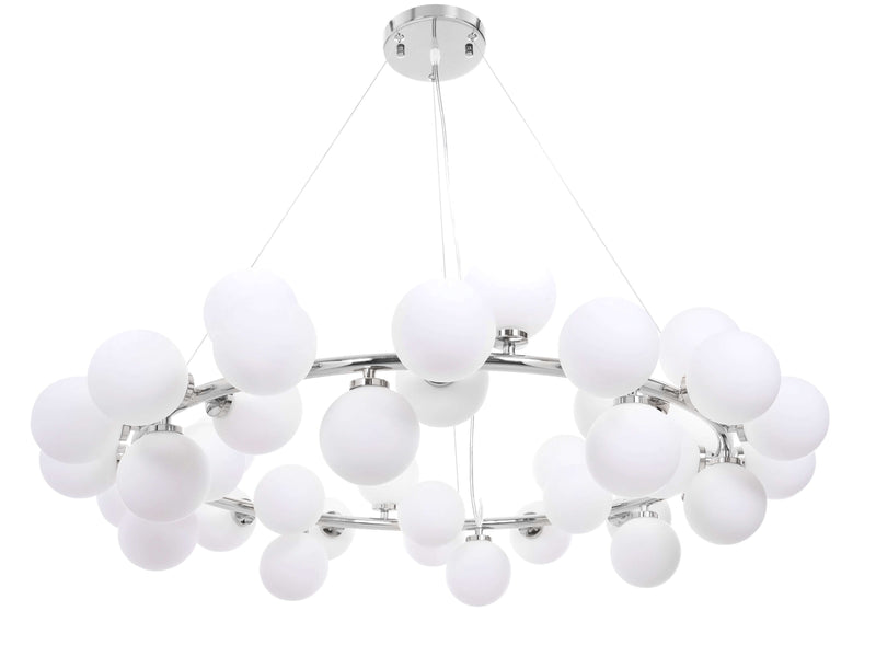 Lumina Deco Marsiada 40L pendant ceiling lamp G9, D 100cm