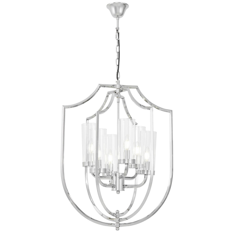 Lumina Deco Megi 6L pendant ceiling lamp E14, D 54cm