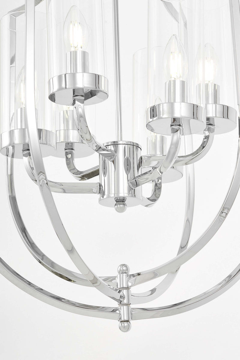 Lumina Deco Megi 6L pendant ceiling lamp E14, D 54cm