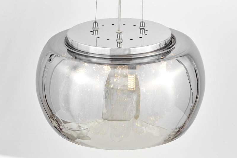 Lumina Deco Tosso 6L pendant ceiling lamp G9, D 40cm