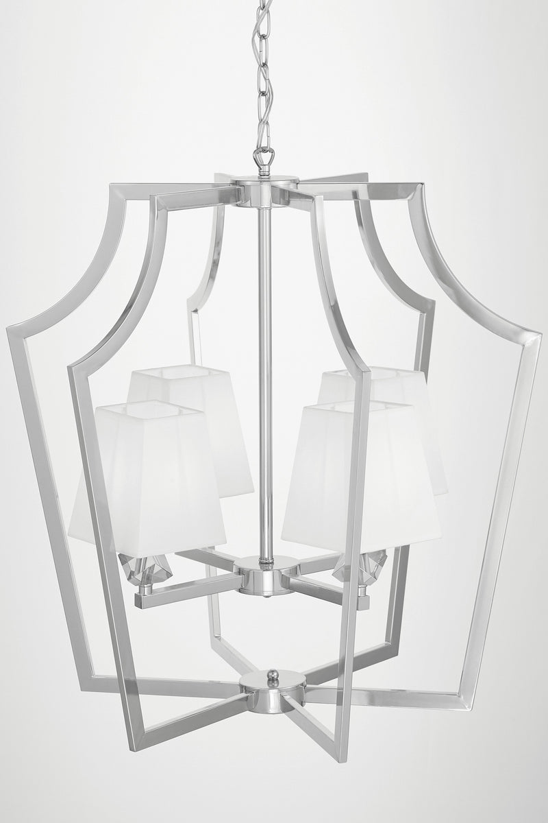 Lumina Deco Montero 4L chandelier E14, D 60cm