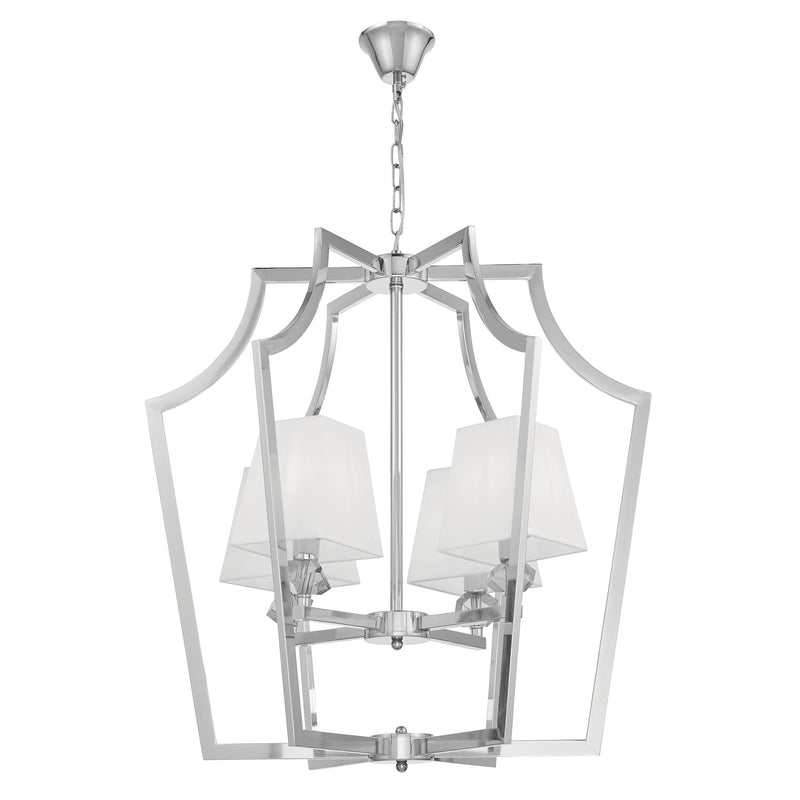 Lumina Deco Montero 4L chandelier E14, D 60cm