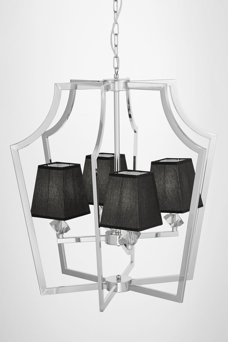 Lumina Deco Montero 4L chandelier E14, D 60cm