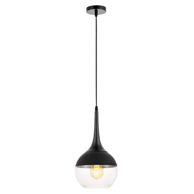 Lumina Deco Frudo 1L pendant ceiling lamp E27, D 18cm