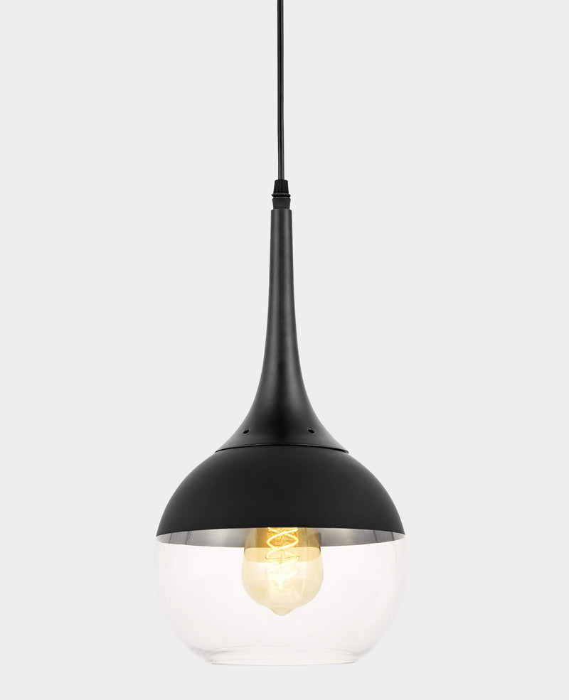 Lumina Deco Frudo 1L pendant ceiling lamp E27, D 18cm