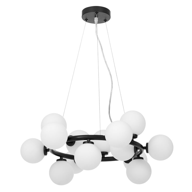 Lumina Deco Marsiada 15L pendant ceiling lamp G9, D 60cm