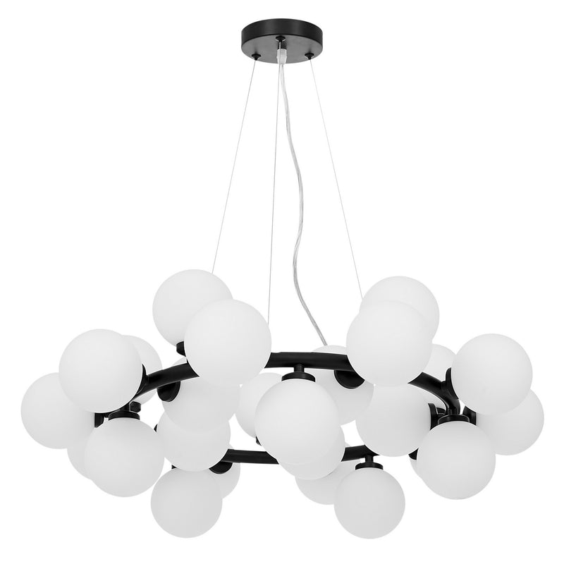 Lumina Deco Marsiada 25L pendant ceiling lamp G9, D 70cm